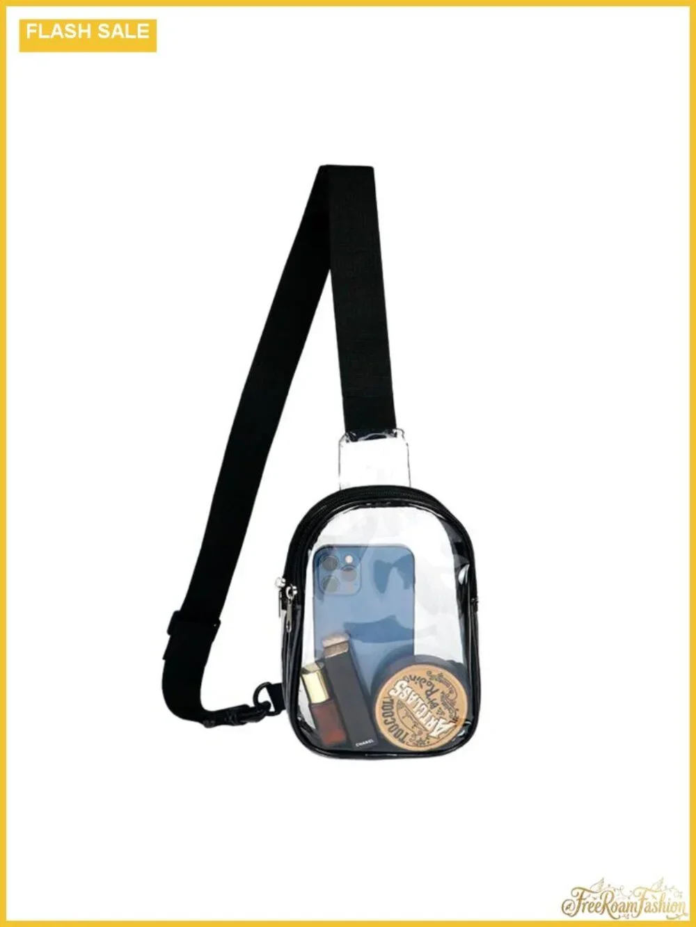 Clear Stadium Approved Sling Bag Crossbody Backpack